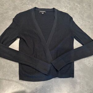 BR lightweight black cardigan